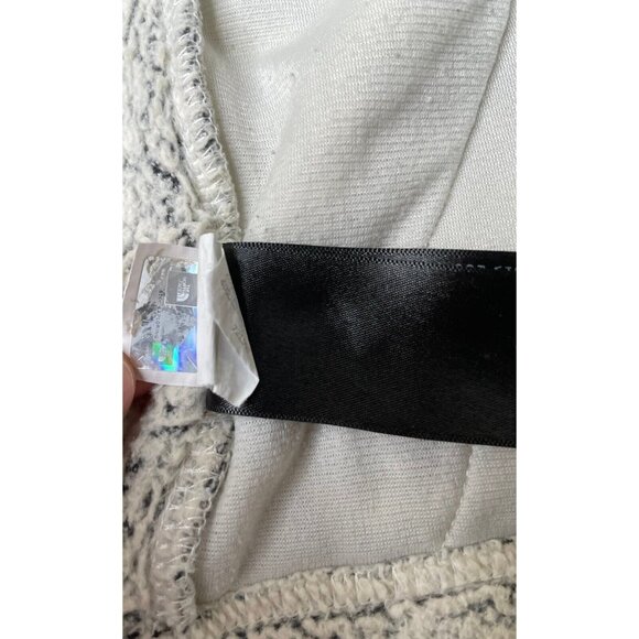 The North Face fleece sherpa full zip jacket women medium vintage grey - Picture 12 of 12